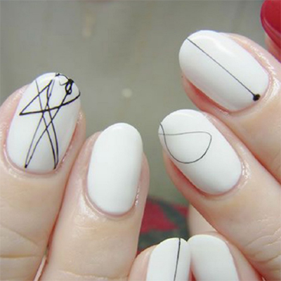 INS上超美的贝壳美甲 诠释“Less is more”