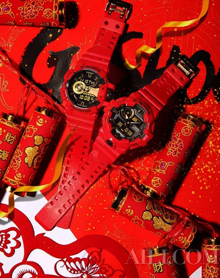 戴上g Shock限定红 成为鸡年最喜庆的人 Mclady丽人网