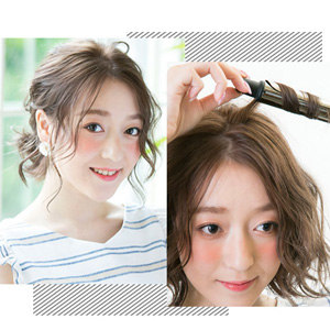 女生们的短发这样扎很美很有气质