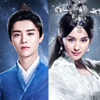 《择天记》鹿晗娜扎古装合体 原来你们是这样的发际线美人！