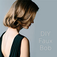 闷热天气  教你把长发变清爽BOB头