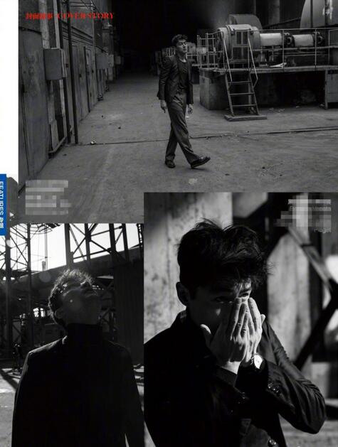 胡歌上了这么多封面，这张给眼角疤痕特写的最帅