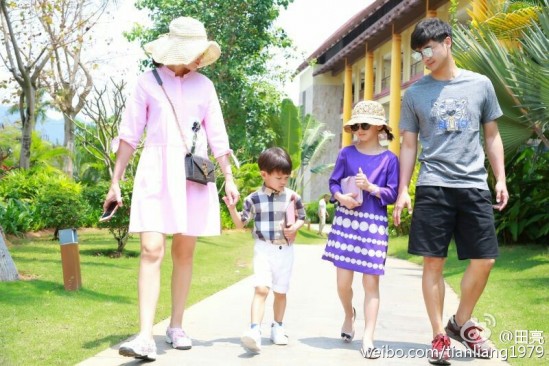 全家颜值复制粘贴 田亮陈浩民陆毅林志颖最服谁？