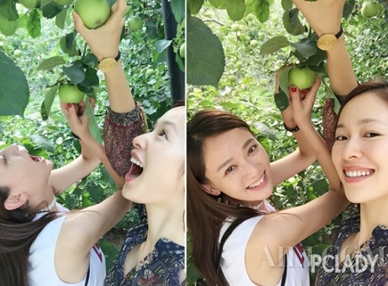 陈乔恩keep少女感全靠吃睾丸？还把江一燕给带坏了