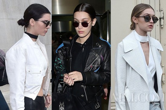 Kendall Jenner 和 Bella Hadid 时装周现场吃麦当劳？不是沙拉！